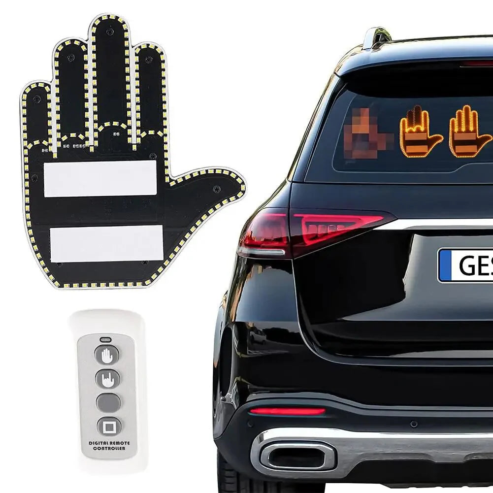 Car Finger Sign