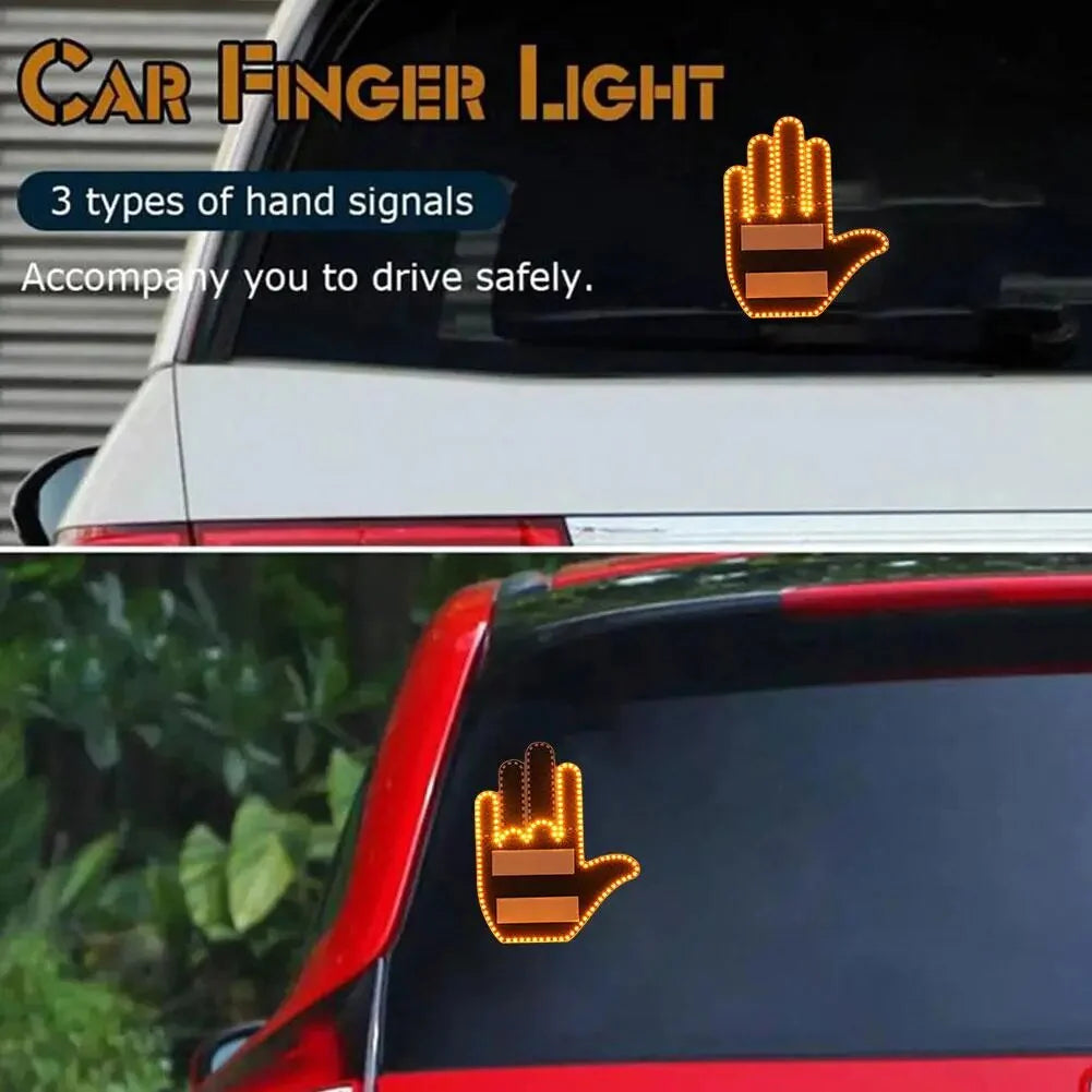 Car Finger Sign