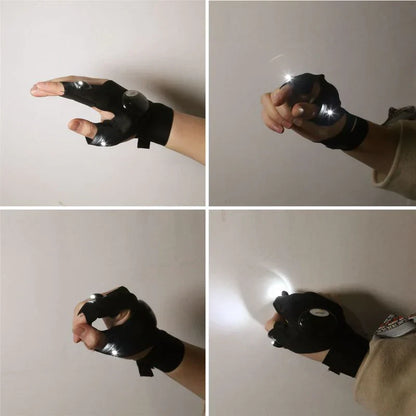 LED Flashlight Gloves